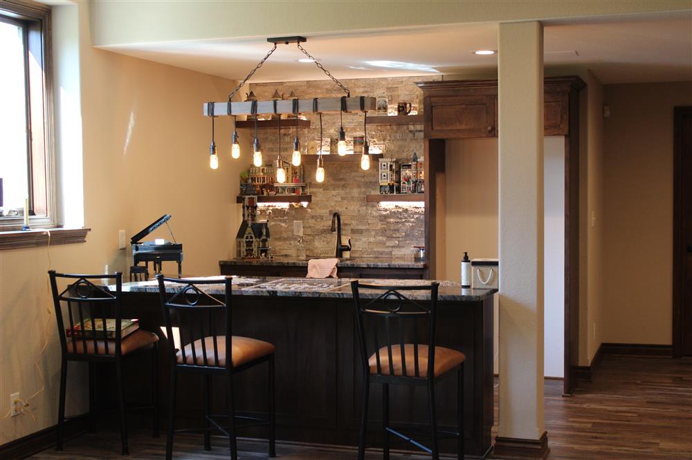 Bar After in Cedarburg, Wisconsin Basement